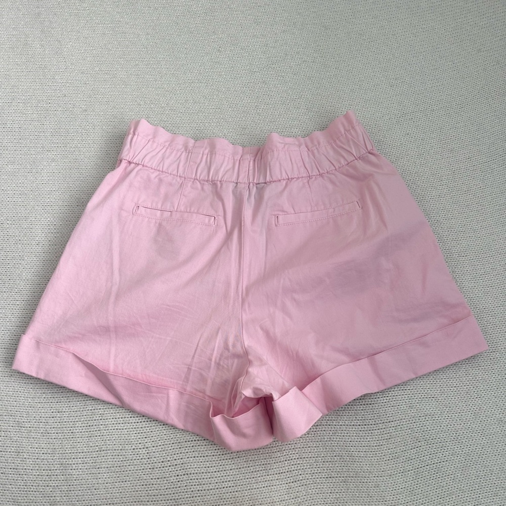 J Crew Cotton High Waist Shorts Pink Size 4 - Picture 6 of 6